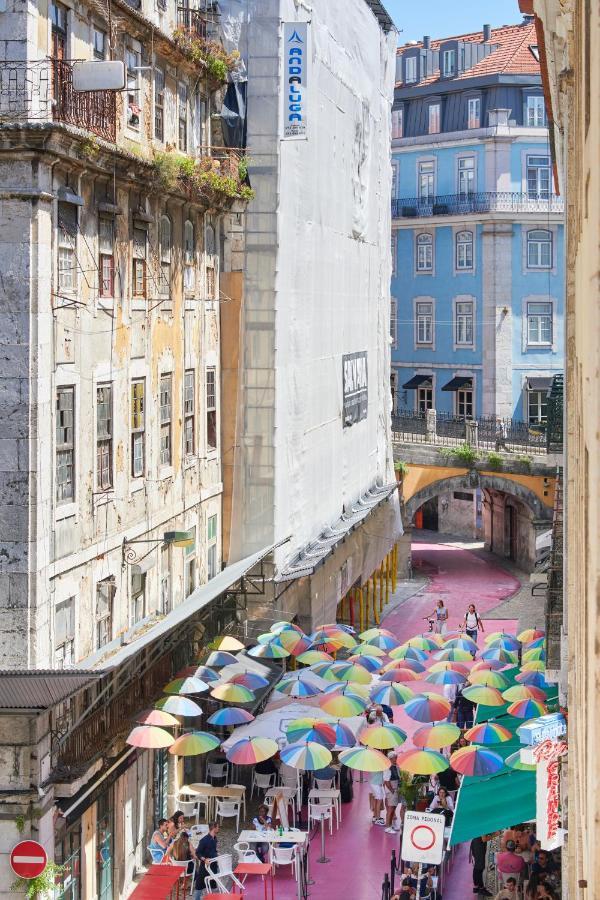 Sunny Pink Street Historical Apt, By Timecooler Lisboa Dış mekan fotoğraf